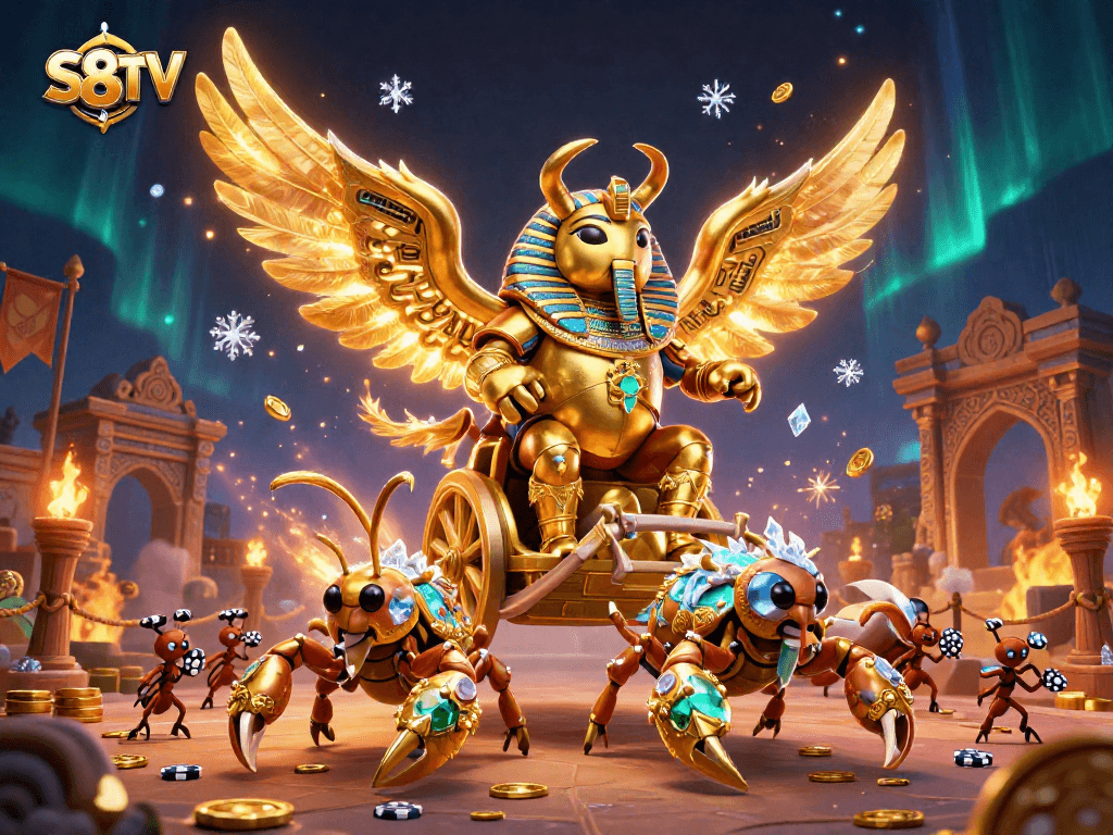 S8TV delivers exhilarating gaming experiences with vibrant characters and casino elements.