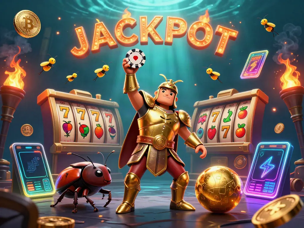 Menangkan jackpot slot dengan permainan menarik dan simbol keberuntungan yang memukau.