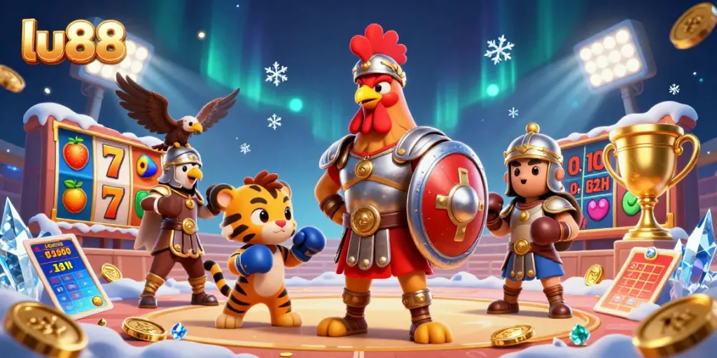 lu88 engages players with vibrant 3D characters and casino-themed elements for thrilling gameplay
