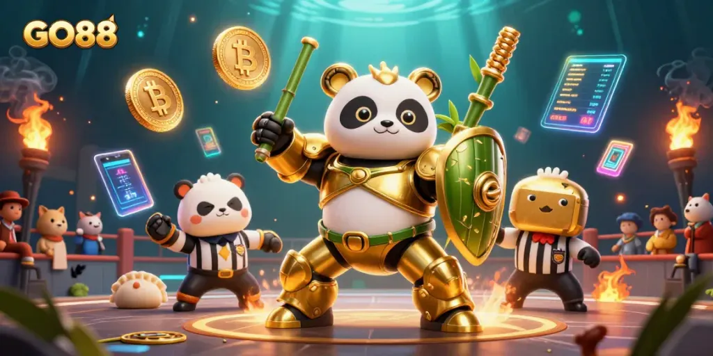 Engage in thrilling gameplay at GO88 with vibrant casino-inspired action and dynamic elements.