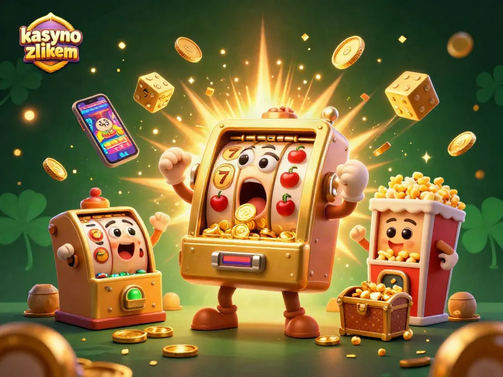 Celebrate wins with the kasyno z blikiem as slot machines explode with coins and excitement!