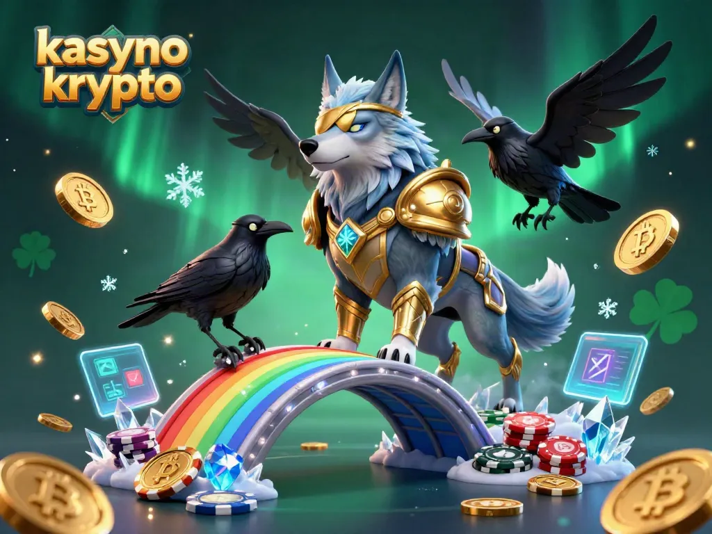 Experience the thrill of kasyno krypto with dynamic casino elements and Norse mythology characters.