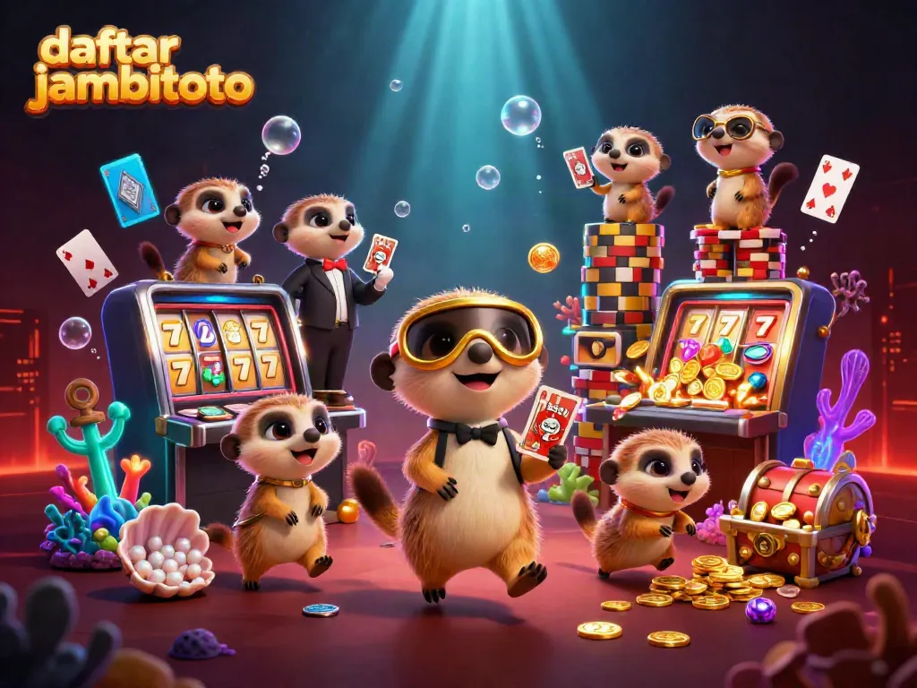 Sign up for daftar jambitoto and enjoy immersive casino gameplay with meerkats!