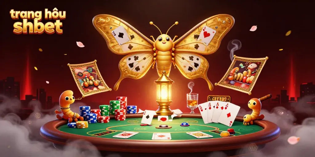 Engaging illustration of trang chủ shbet showcasing a vibrant casino scene with dynamic characters and elements.