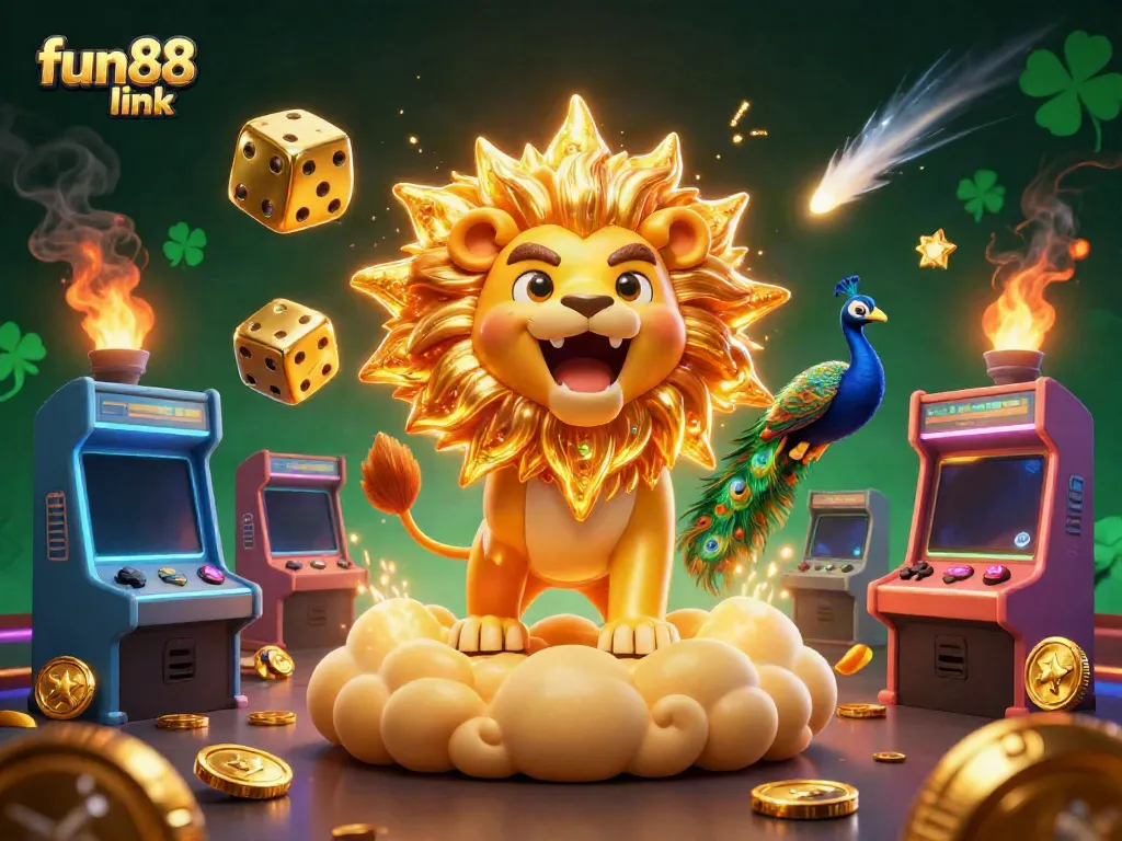 Spin, win, and enjoy vibrant games with fun88 link in this dynamic casino scene!