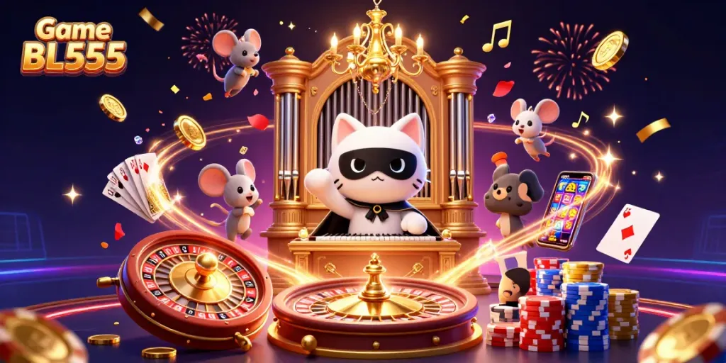 Spin the reels at Game BL555 with vibrant visual elements and dynamic action bursts.