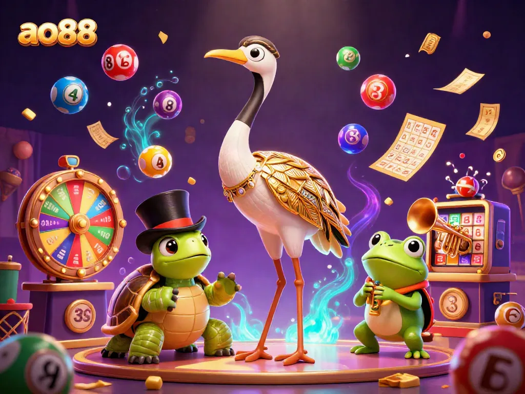 Experience thrilling gameplay at ao88 with a vibrant casino scene featuring lively characters and dynamic elements.