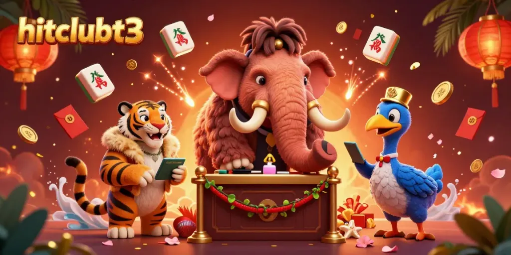 Experience thrilling gaming excitement at hitclubt3 with vibrant characters and dynamic elements.