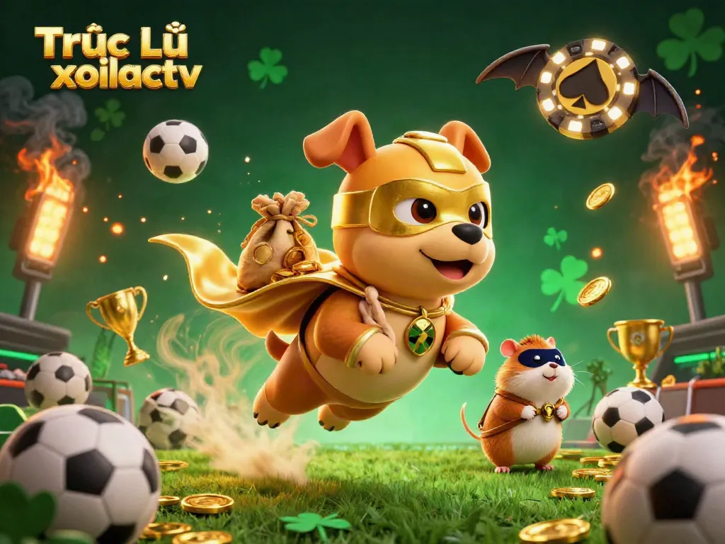 Experience Trực Tiếp xoilactv with exciting sports betting visuals, showcasing dynamic characters and elements.