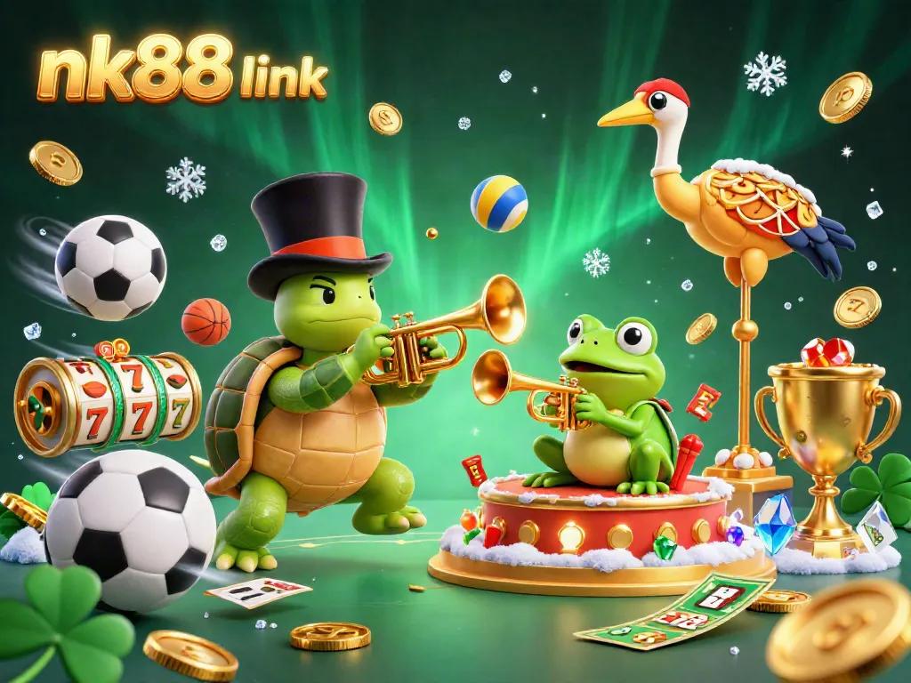 Bet on winning strategies with nk88 link in an exciting 3D casino atmosphere filled with vibrant characters.