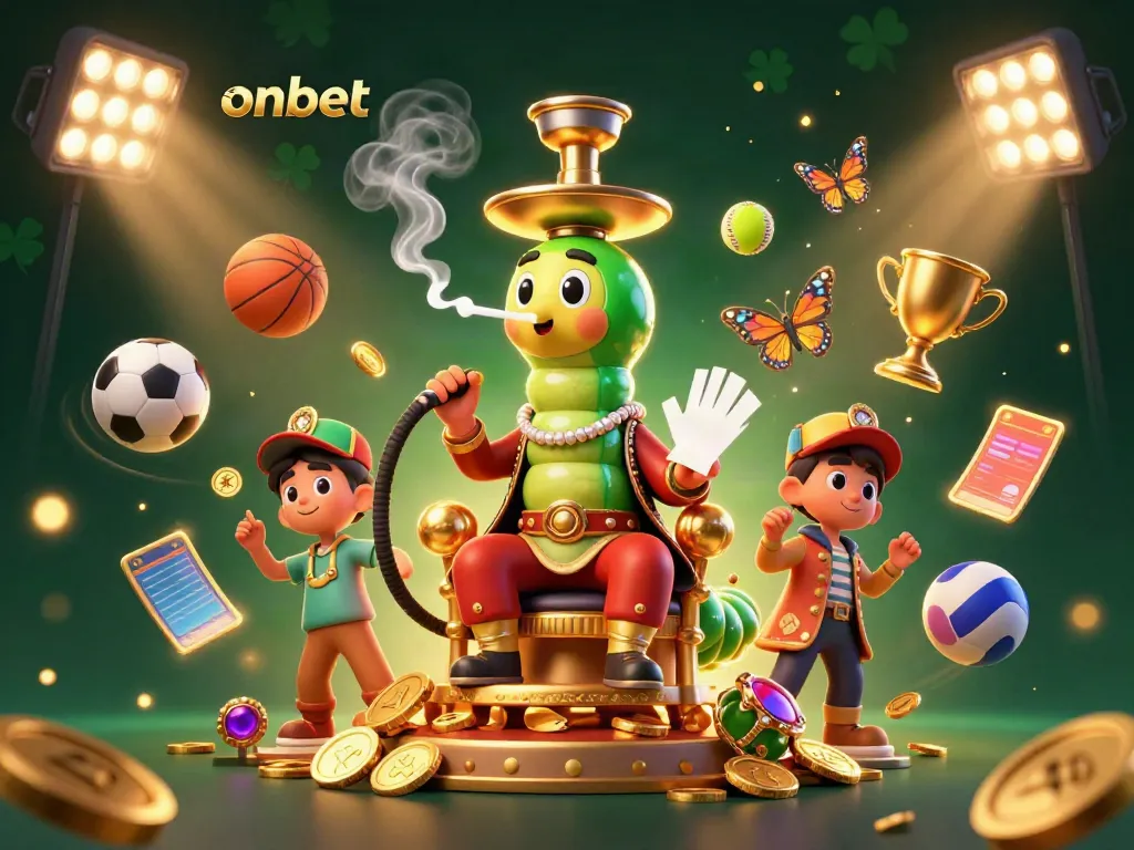 Experience thrilling games and rewards at onbet casino through dynamic 3D art.