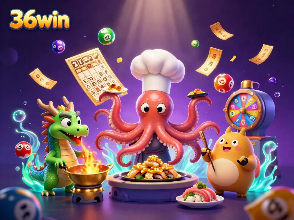 Experience thrilling excitement at 36win with vibrant characters in a casino-themed adventure.